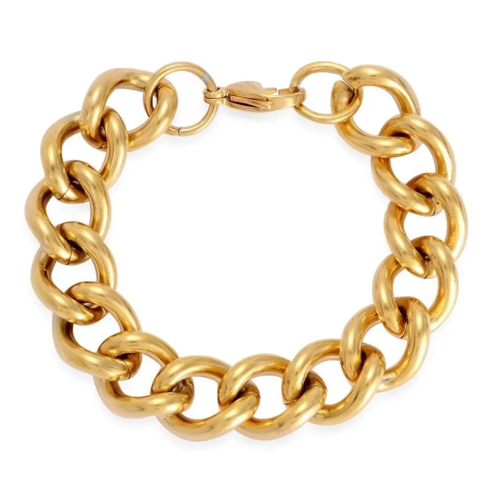 Bracelet ION Plated YG Stainless…